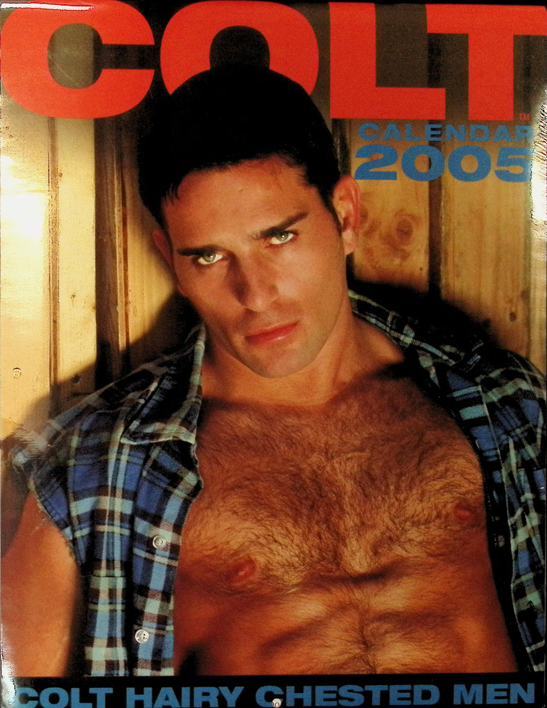 Colt Studio Hairy Chested 2005 Wall Calendar Gay Man BIG Hunky Buff Men 041326AMP