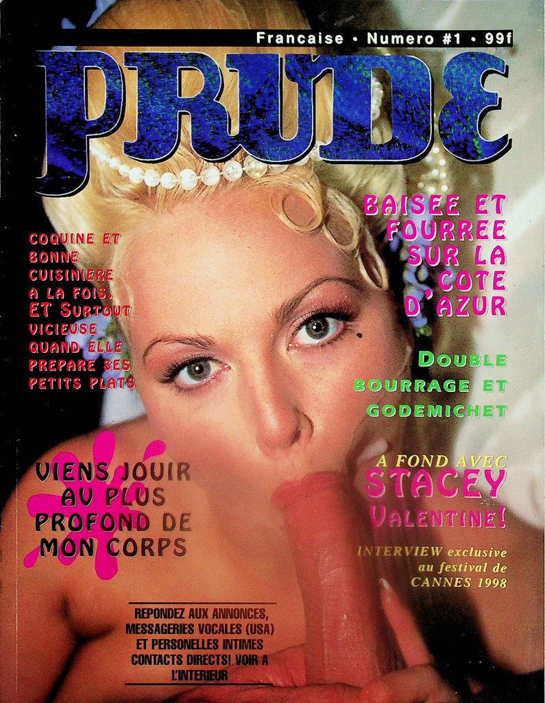 Prude French International Magazine  Stacey Valentine  #1  1990's  052825lm-p2