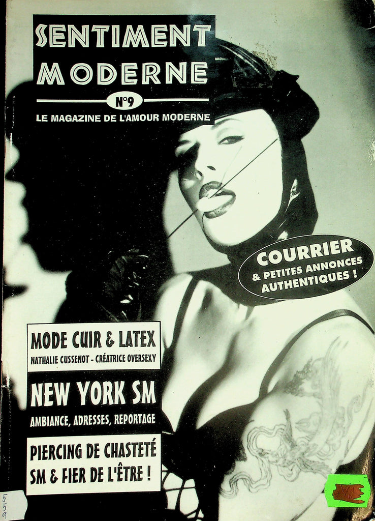 Sentiment Moderne Fetish French International Magazine   #9 1980's  022426lmp