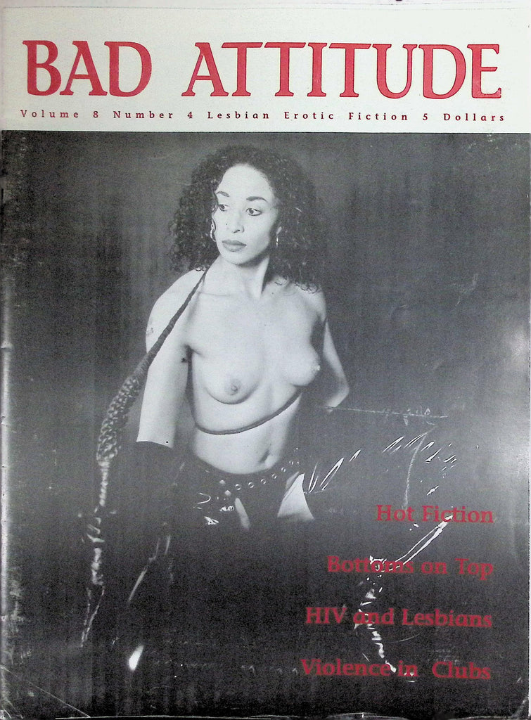 Bad Attitude Magazine Vol 8 #4 Lesbian Erotic Fiction 1993 100226LLP