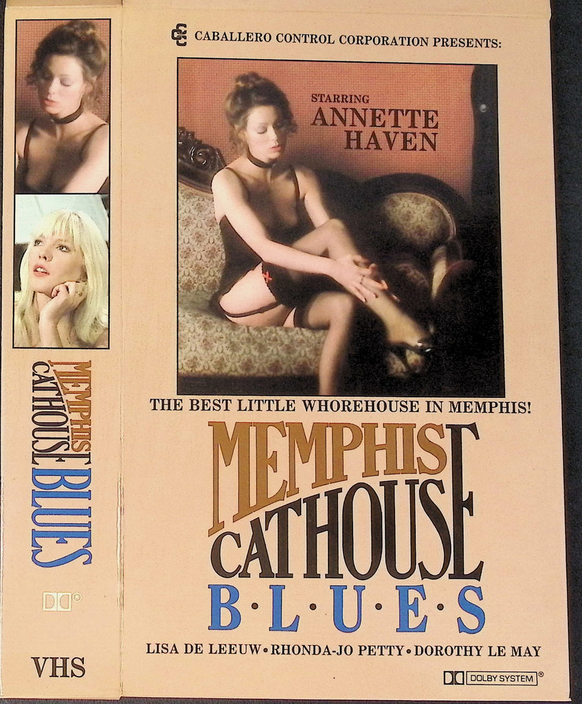 Memphis Cathouse Blues with Lisa de Leeuw Rhonda-Jo Petty Dorothy Le May Adult VHS Caballero 042726AKVHS3