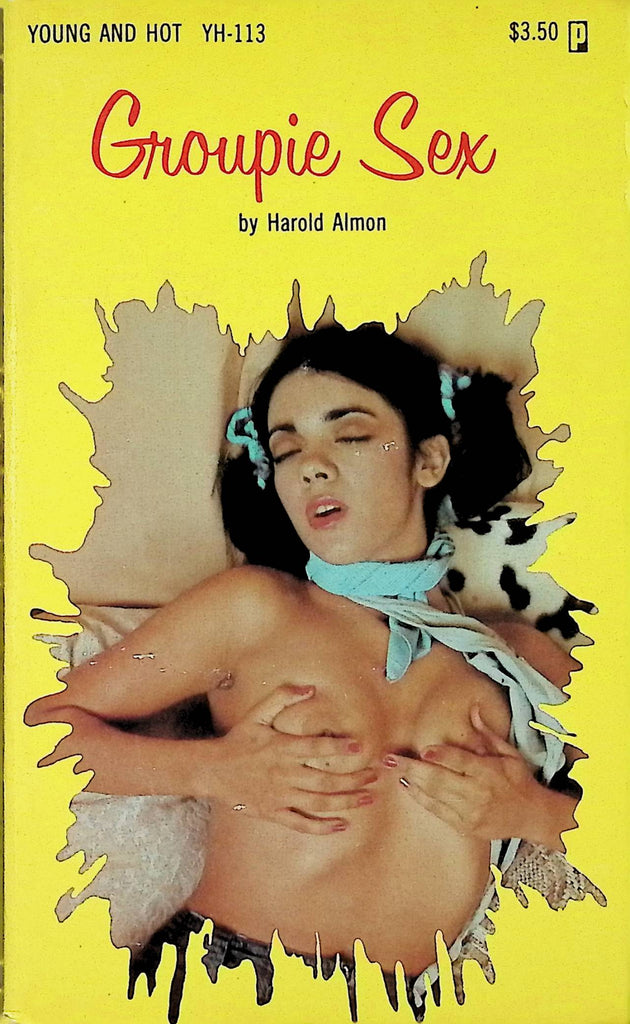 Groupie Sex by Harold Almon YH-113 1981 Young and Hot 18+ Adult Erotic Paperback Novel-070824AMP