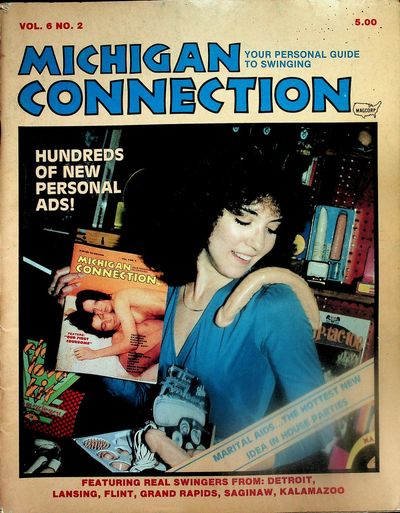 Michigan Connection Magazine  Personal Guide To Swinging!  vol.6 #2 1981  Magcorp    110825lm-p
