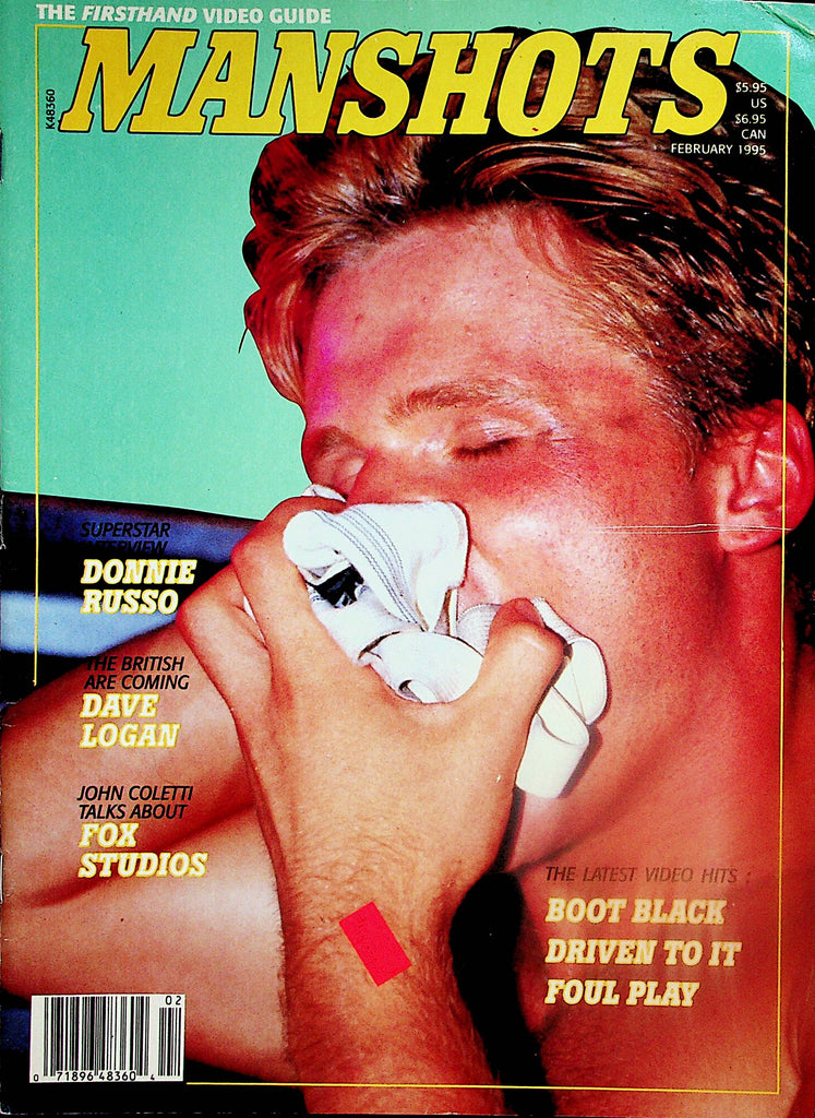 Manshots Gay Magazine  Dave Logan / Donnie Russo Interview  February 1995   121224lm-p