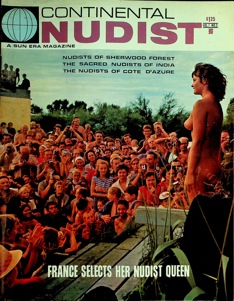 Continental Nudist Magazine  France Selects Her Nudist Queen  vol.1 #3  1964   102126lmp-GSC