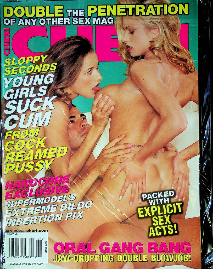 Cheri Magazine Young Girls Suck Cum an Oral Gang Bang January 2002 031124RP