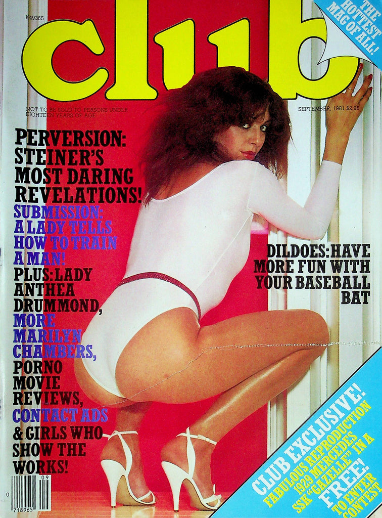 Club Magazine Lady Anthea & Drummond September 1981 093024RP