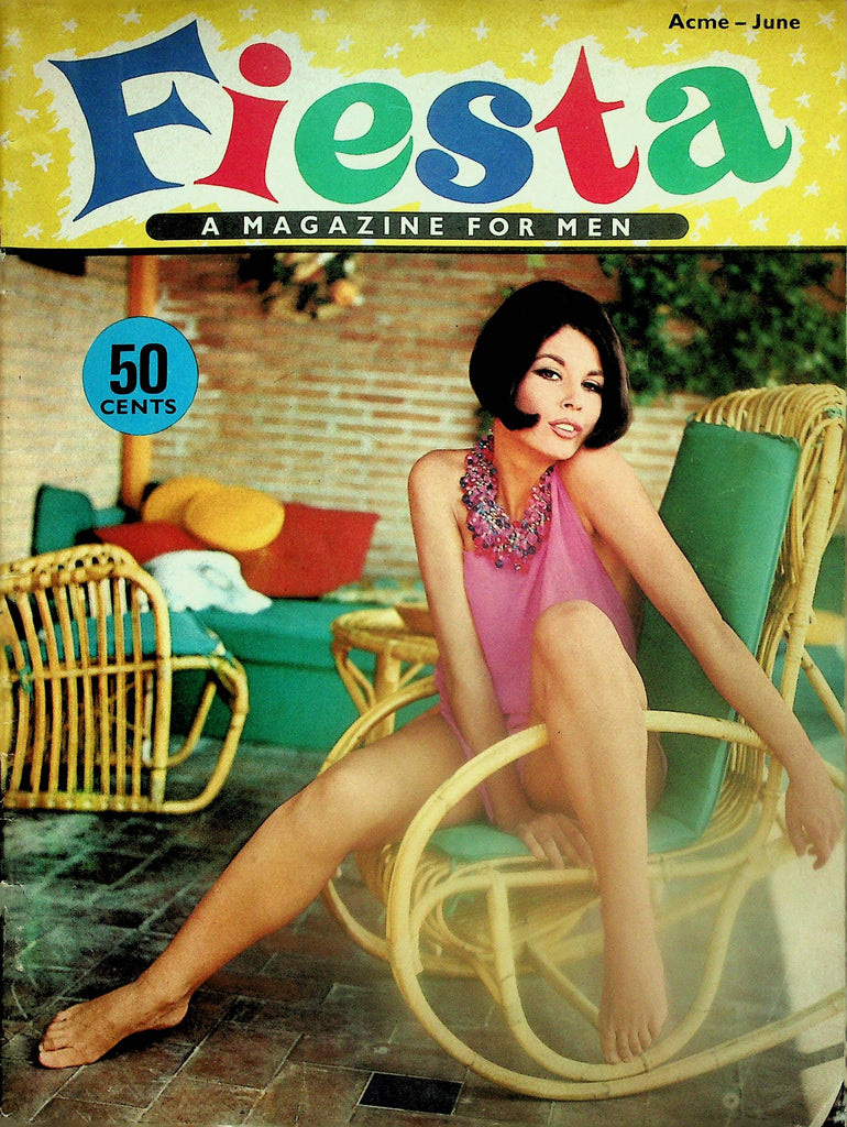Fiesta Vintage Magazine   Centerfold Girl Louise June 1960's    102325lm-p
