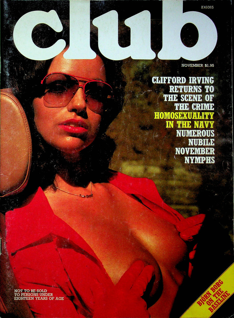 Club Magazine Clifford Irving Returns November 1977 071923RP