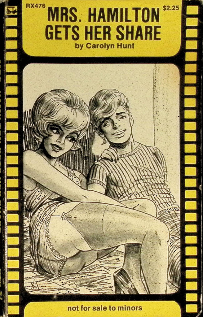 Mrs Hamilton Gets Her Share by Carolyn Hunt RX476 1977 Surree LTD Adult Paperback Novel 082725AMP