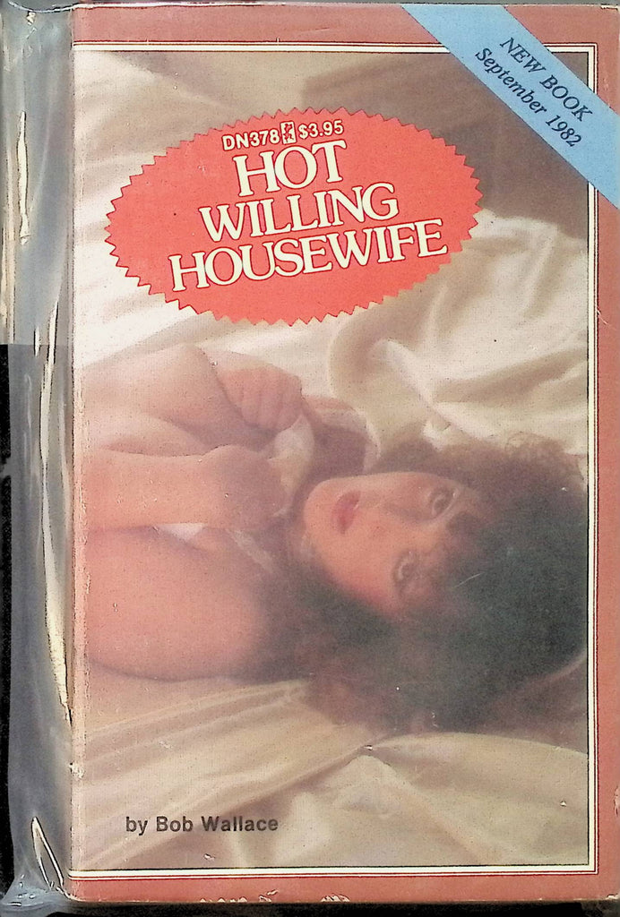 Hot Willing Housewife by Bob Wallace DN378 1982 Greenleaf Classics Adult Paperback Novel -120324AMP