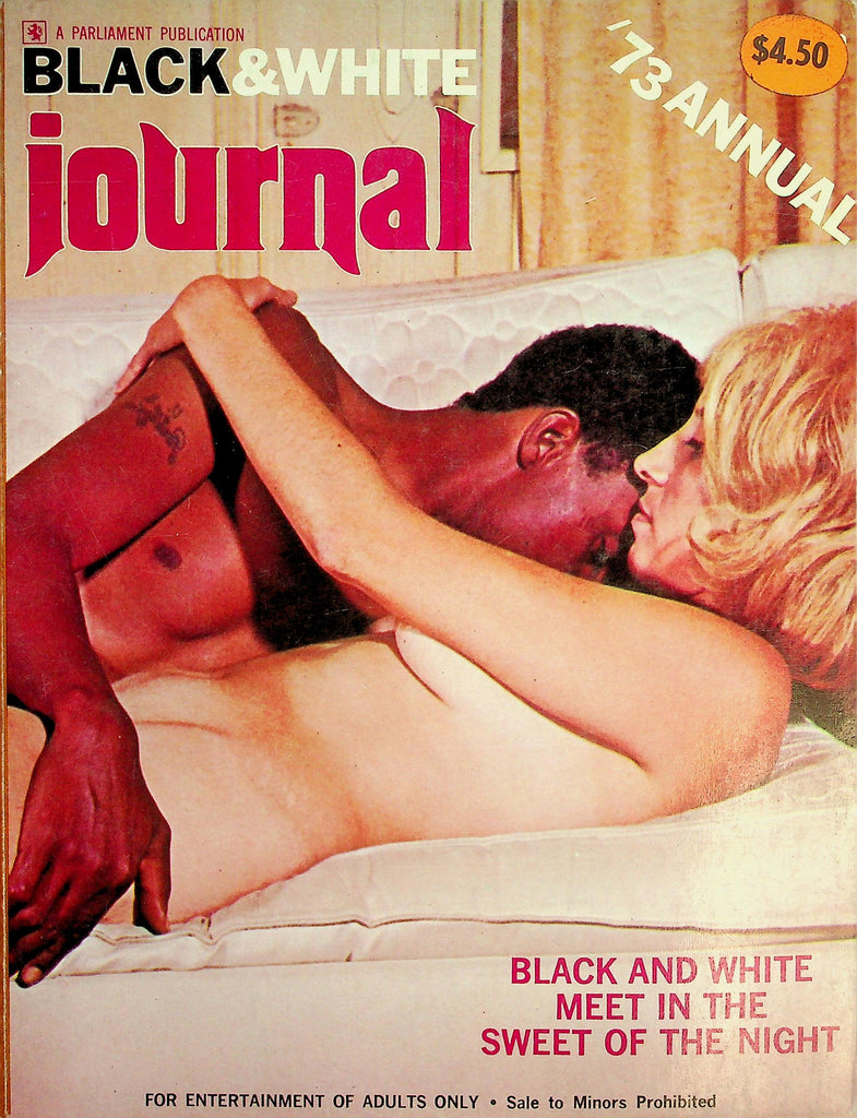 Black & White '73 Annual Journal Magazine  Black and White Meet In The Sweet Of The Night  100's of Pages! Parliament   082526lmp-GSC