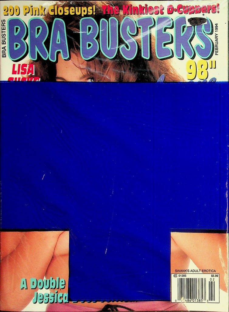 Bra Busters Swank Magazine February 1994 Georgina Lisa Lipps Leeanne Crystal Jerrica New/Sealed  071526lmp-GSC