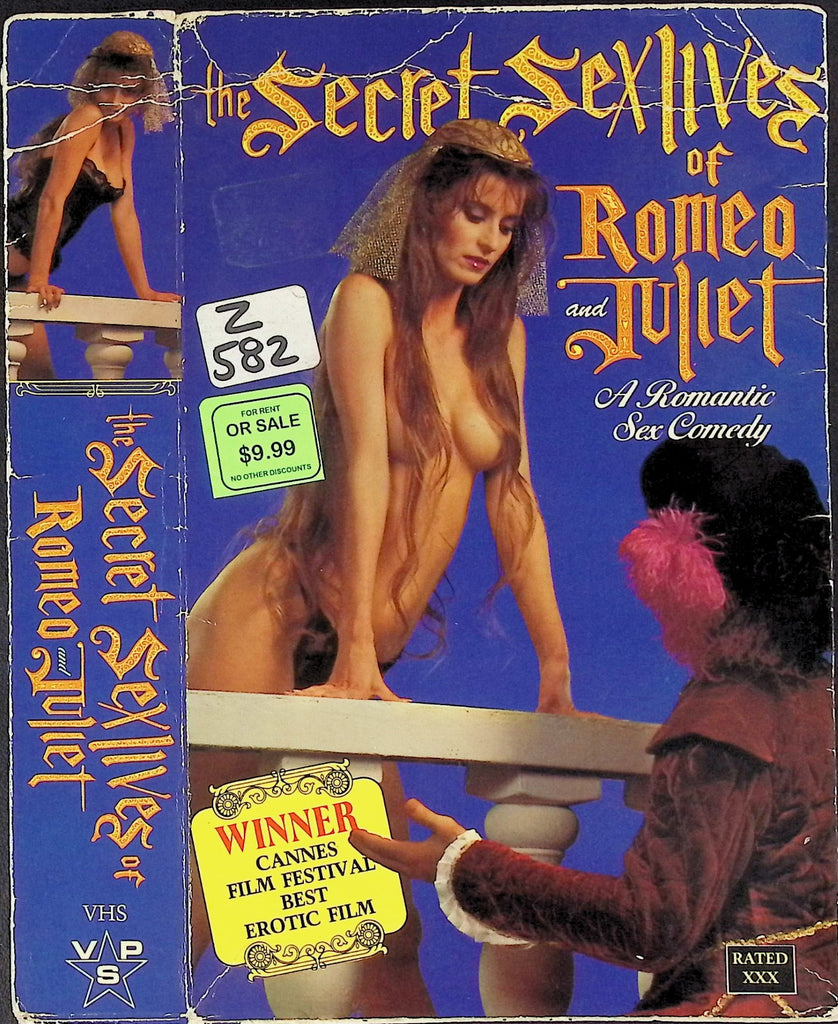 Secret Sex Lives of Romeo and Juliet Forman Shane, Dicora Carse, Mickey Jines Adult VHS Valley Star Productions 033126AKVHS