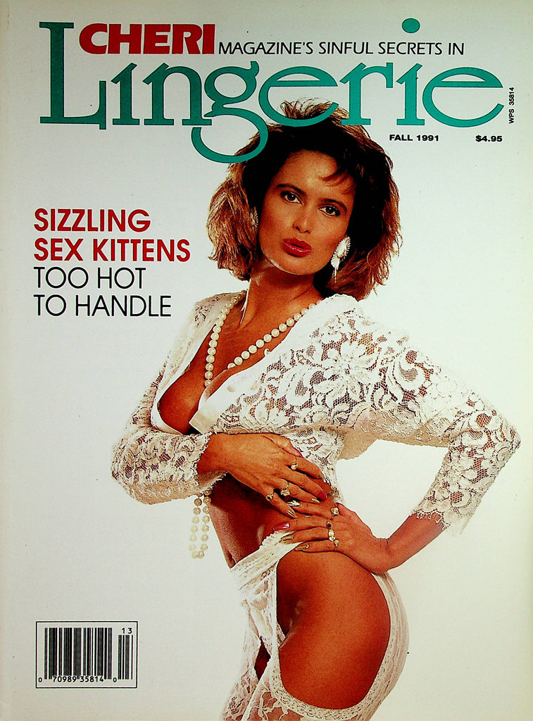 Cheri Lingerie Magazine  Sizzling Sex Kittens Too Hot To Handle   Fall 1991    021224lm-p2