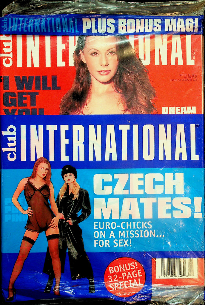 Club International Magazine  w/Bonus Mag!    new/sealed   June 2003    030926lmp