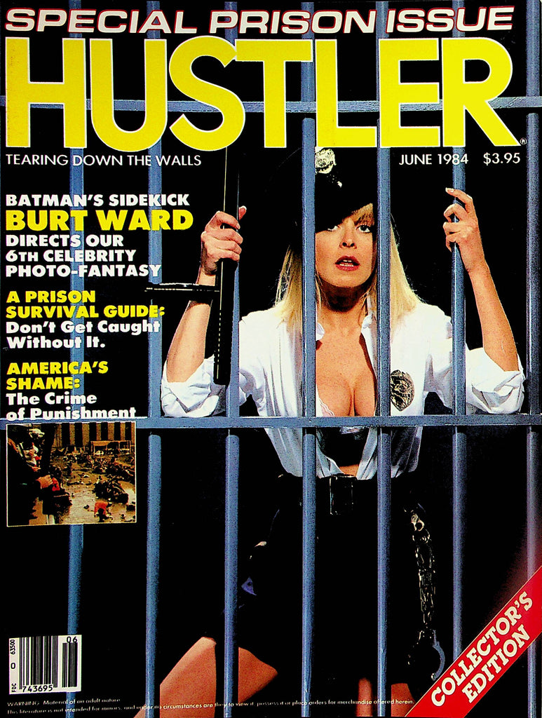 Hustler Magazine  Special Prison Issue:  Camilla Centerfold Girl  June 1984  Collector's Edition  021925lm-p