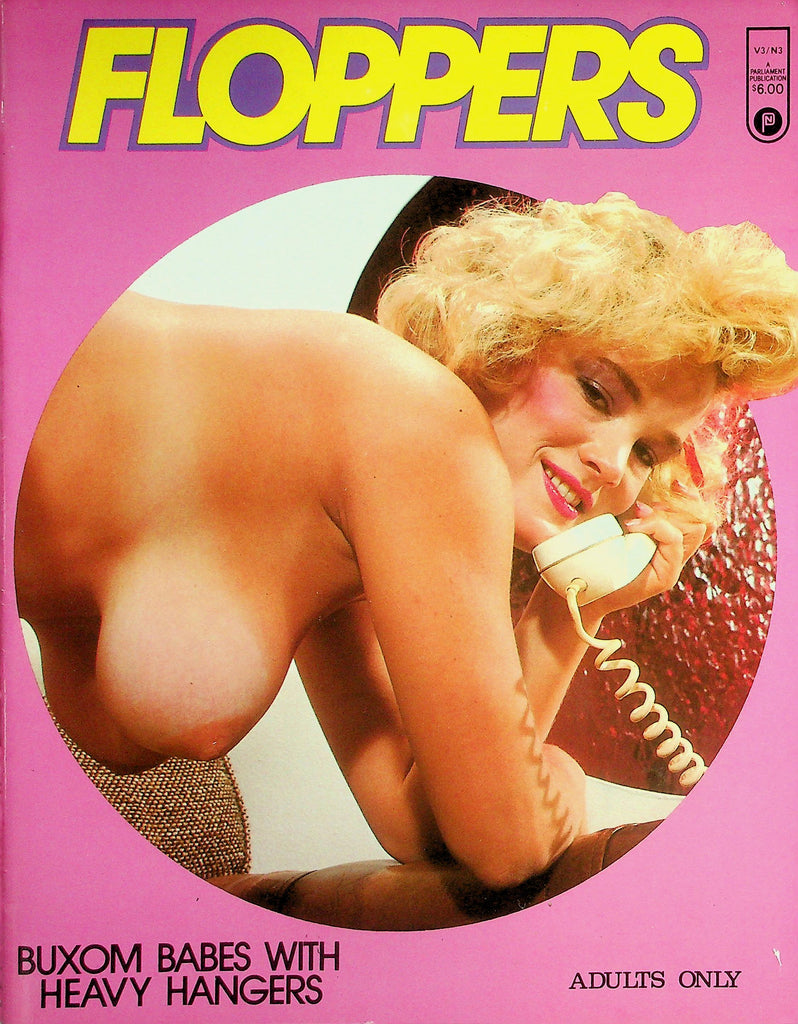 Floppers Busty Magazine  Roberta Pedon, Kitten Natividad & More!  vol.3 #3  1986  Parliament   082426lmp-GSC