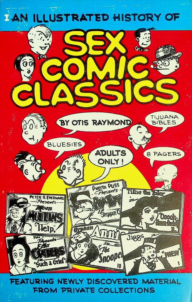 An Illustrated History Of Sex Comic Classics Book  Betty Boop, Popeye, Wimpy and More!  1972 by Otis Raymond  093026lmp-GSC