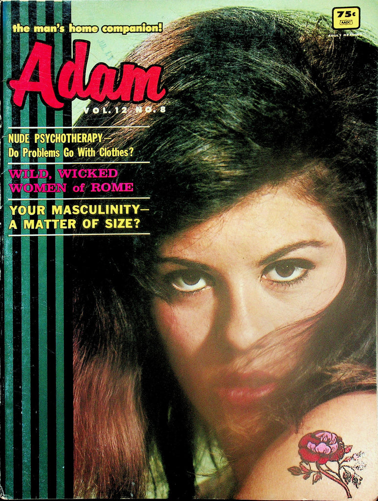 Adam Magazine  Covergirl Lois Wahl  vol.12 #8  1968   111525lm-p2