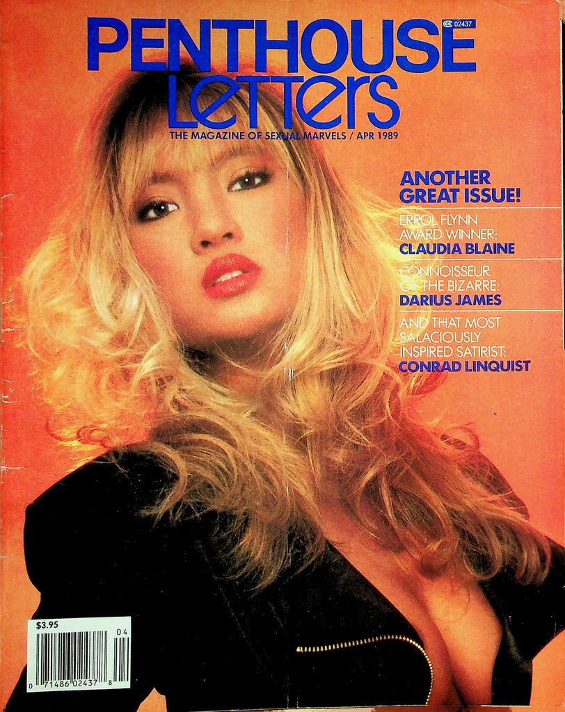 Penthouse Letters Magazine  Covergirl Kascha   April 1989     042726lmp