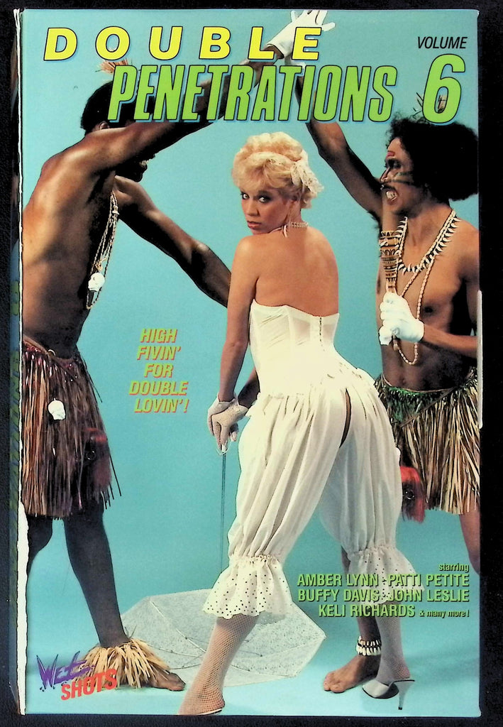 Double Penetrations #6 ft. Amber Lynn, Patti Petite, Buffy Davis Adult VHS Wet Shots 101725AKVHS2