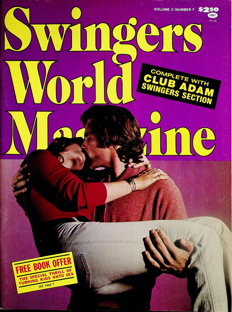 Swingers World Magazine  Meet Roger And Josie / Surf, Sand, and Sex  vol.2 #7  1975    071725lm-p