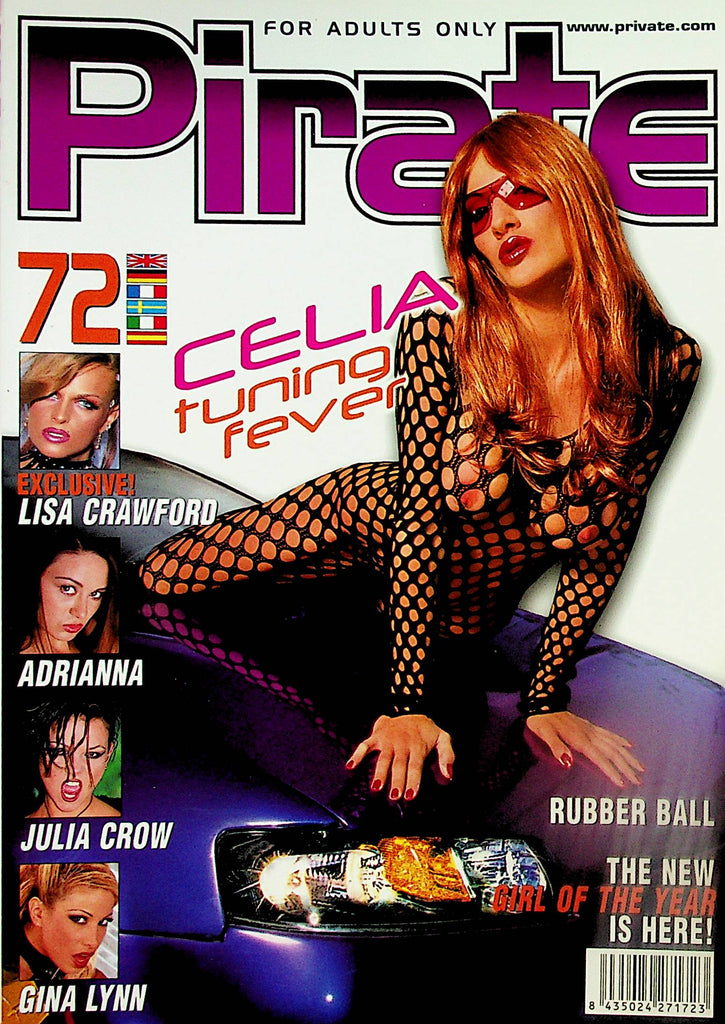 Pirate International Digest Covergirl Celia / Gina Lynn  #72  2002 by Private   032224lm-p2