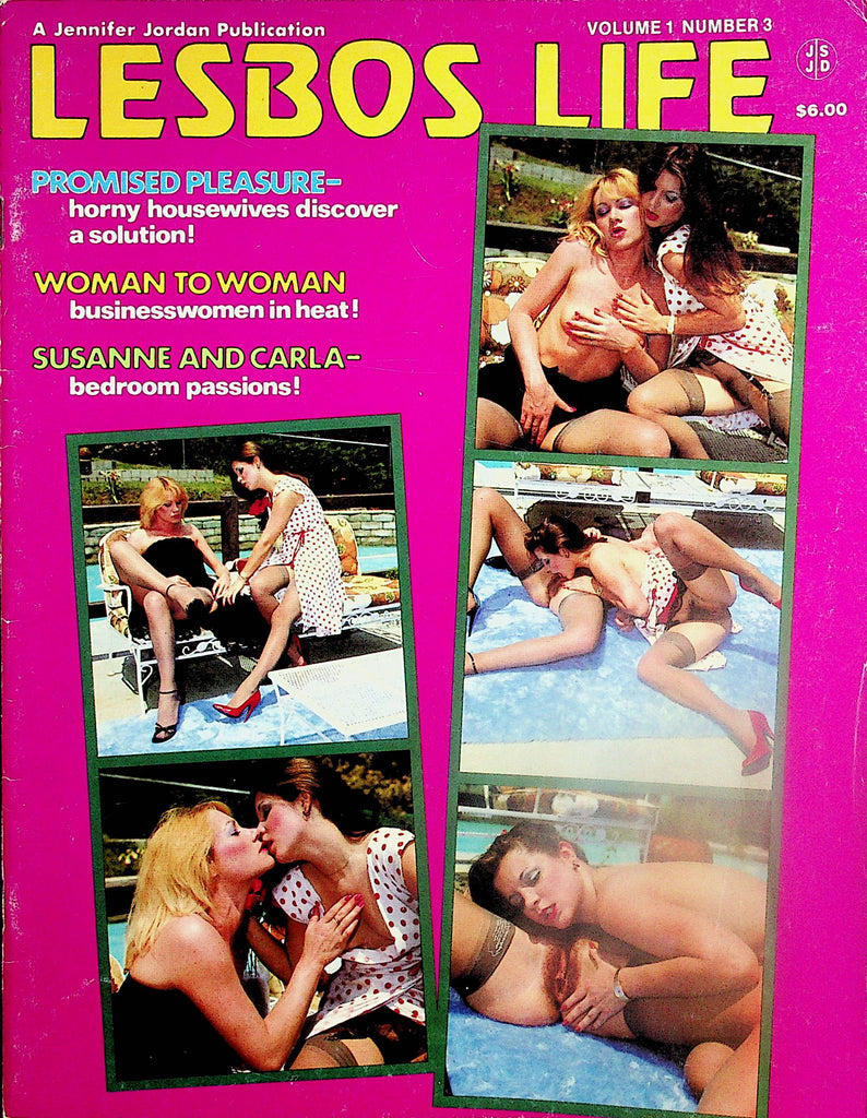 Lesbos Life Magazine   Susanne And Carla Bedroom Passions  vol.1 #3  1982  Jennifer Jordan      031624lm-p2