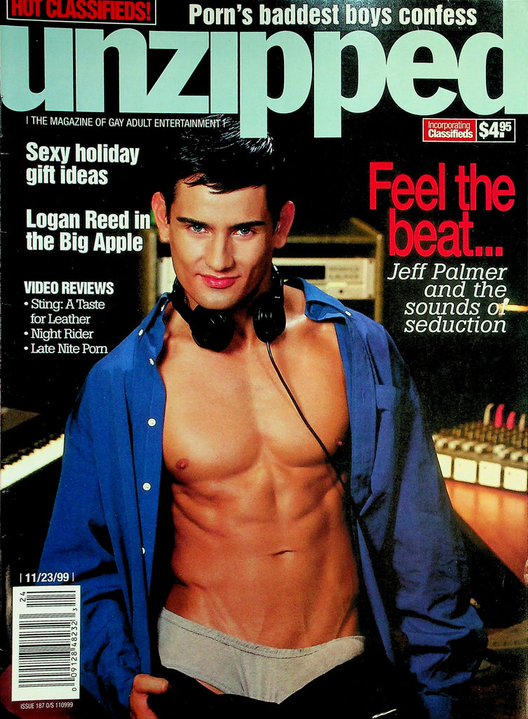 Unzipped Gay Magazine  Feel The Beat... Jeff Palmer and The Sounds Of Seduction  11/23/99    042426lmp