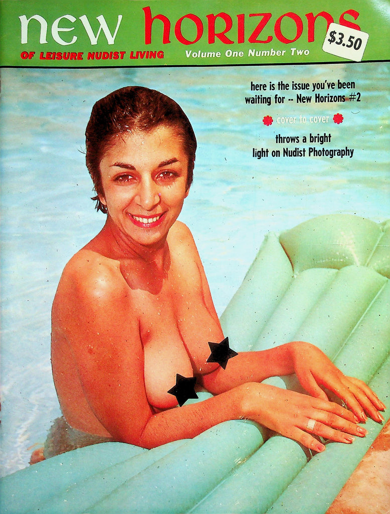 New Horizons Nudist Magazine  Nudest Photography / Fun & Leisure  vol.1 #2  1960's     071026lmp-GSC
