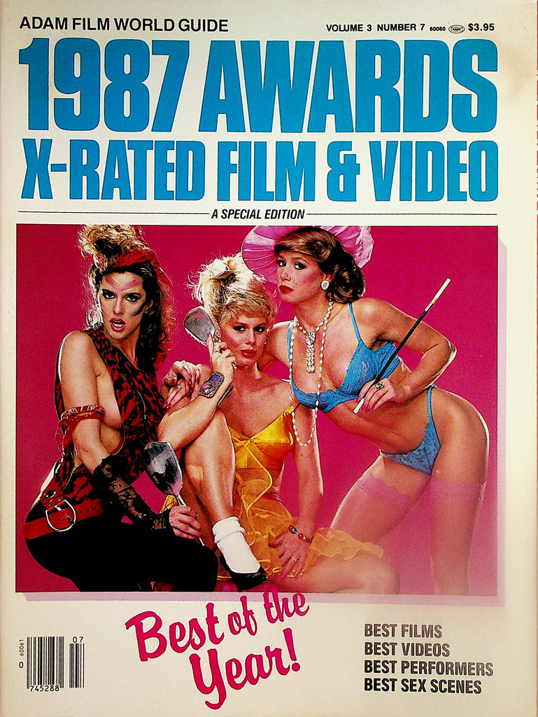 Adam Film World Guide 1987 Awards X-Rated Film & Video Deep Inside Van –  Mr-Magazine