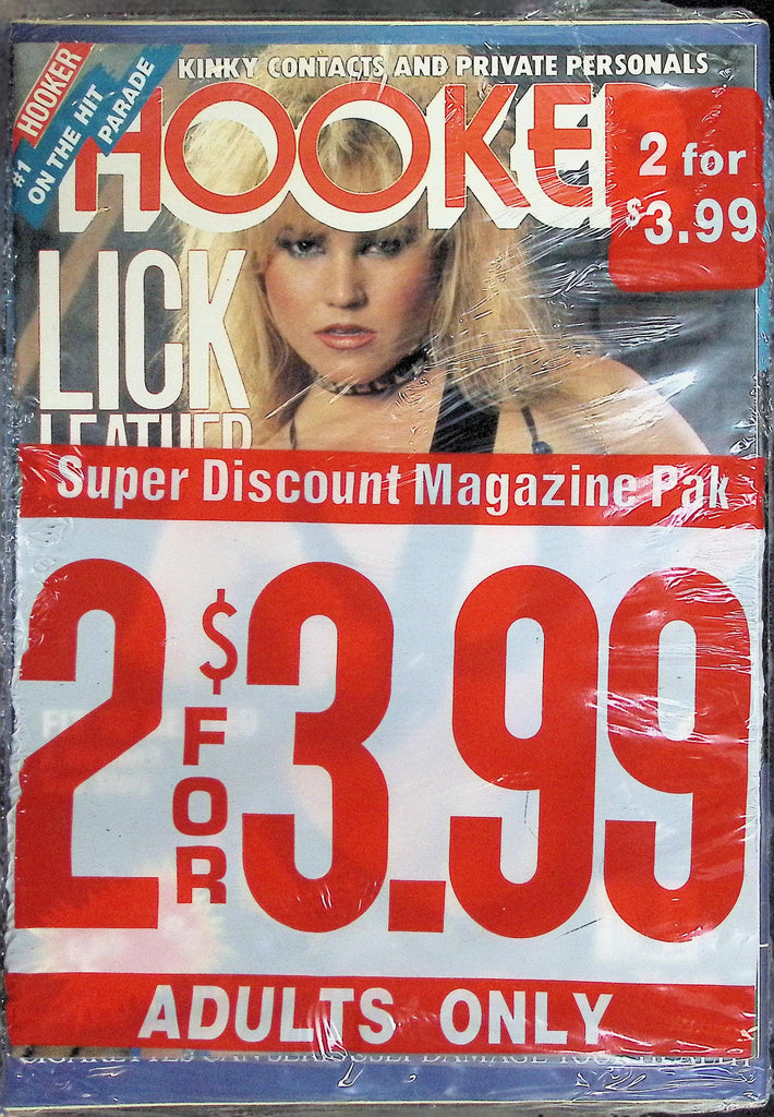 Lot of 2 Magazines: Hooker & Fiesta Vol 18 #3 New/Sealed 1980s 091926LLP