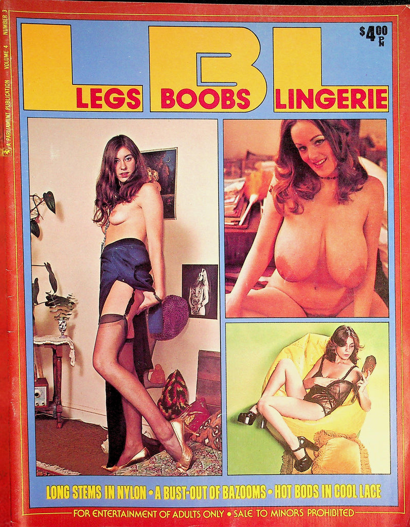 Legs Boobs Lingerie Magazine  Roberta Pedon, Uschi Digard & More!  vol.4 #3  1970's    081226lmp2-GSC