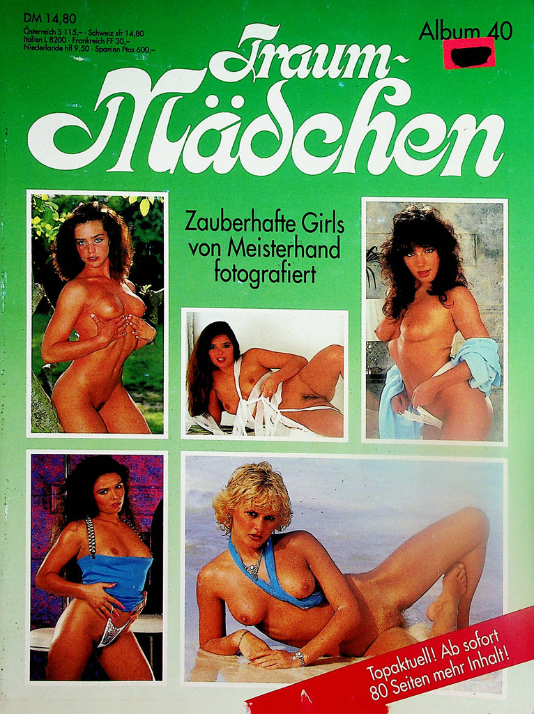 Traum Madchen German International Magazine  Beautiful Girls Spread For You! #40 1990's    110424lm-p