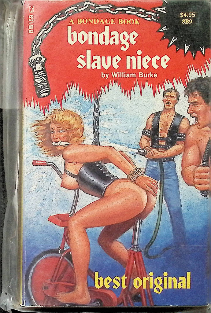 Bondage Slave Niece by William Burke BB159 1970s/80s Best Original Greenleaf Bondage Classic BDSM Bondage Fetish Adult Paperback Novel -111424AMP