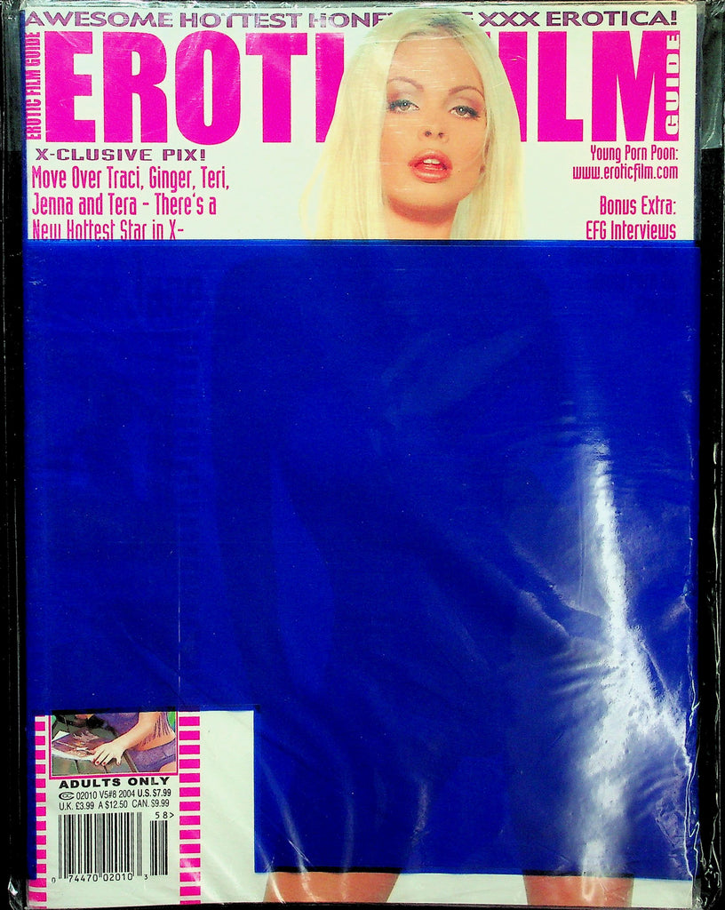 Erotic Film Guide Magazine  Jesse Jane   vol.5 #8 2004  new/sealed  122625lmp