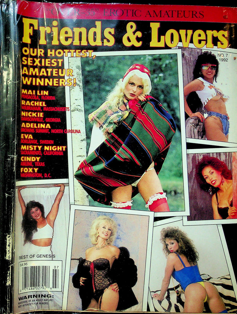 Friends & Lovers Magazine Ft. Mai Lin & Misty Night No.7 1992 good reading copy 021925RP