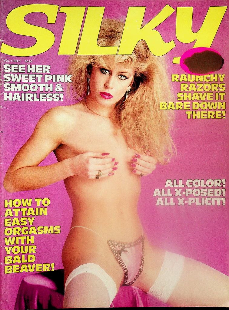 Silky Magazine  Sweet Pink Smooth & Hairless  vol.1 #3 November 1989   121425lmp