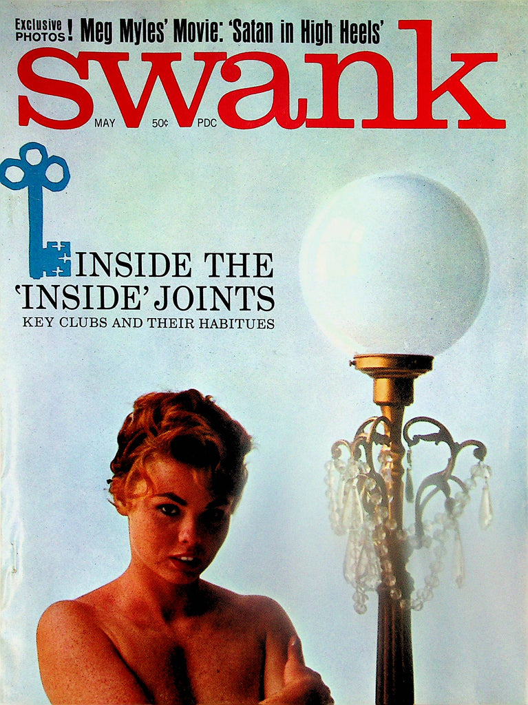Swank Vintage Magazine  Meg Myles' Movie: 'Satin In High Heels'  May 1962 121324lm-p