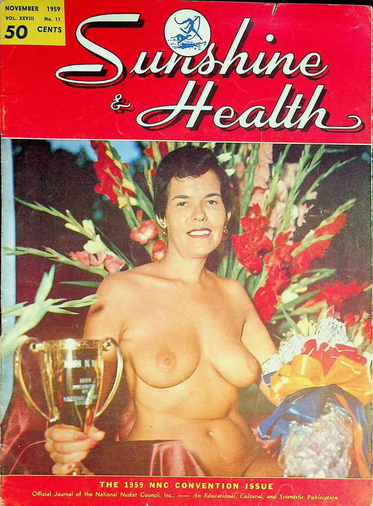 Sunshine & Health Nudist Magazine  NNC Convention Issue  November 1959    082526lmp-GSC