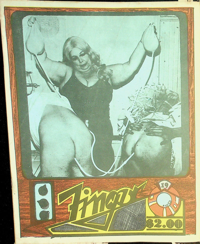 Finger Adult Newspaper Magazine  How To Suck Your Cock  #19  1970's   090126lmp2-GSC
