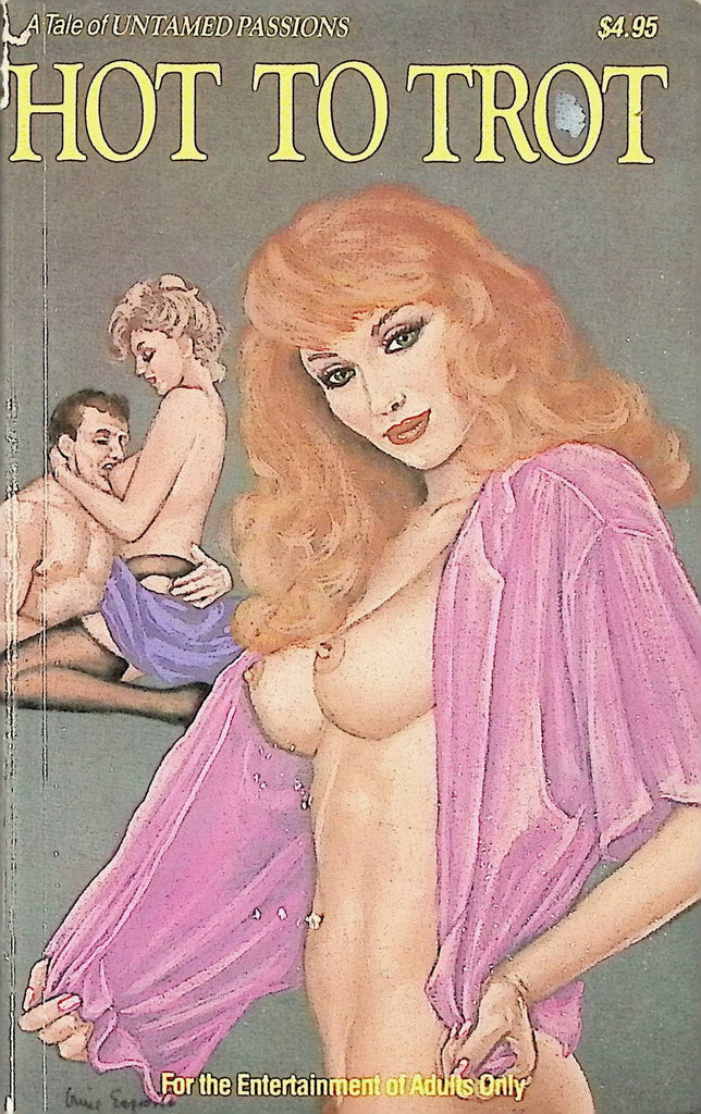 Hot to Trot Untamed Passions UP-134 1993 Bondage Domination Star Distributors Adult Erotic Paperback Novel-062624AMP
