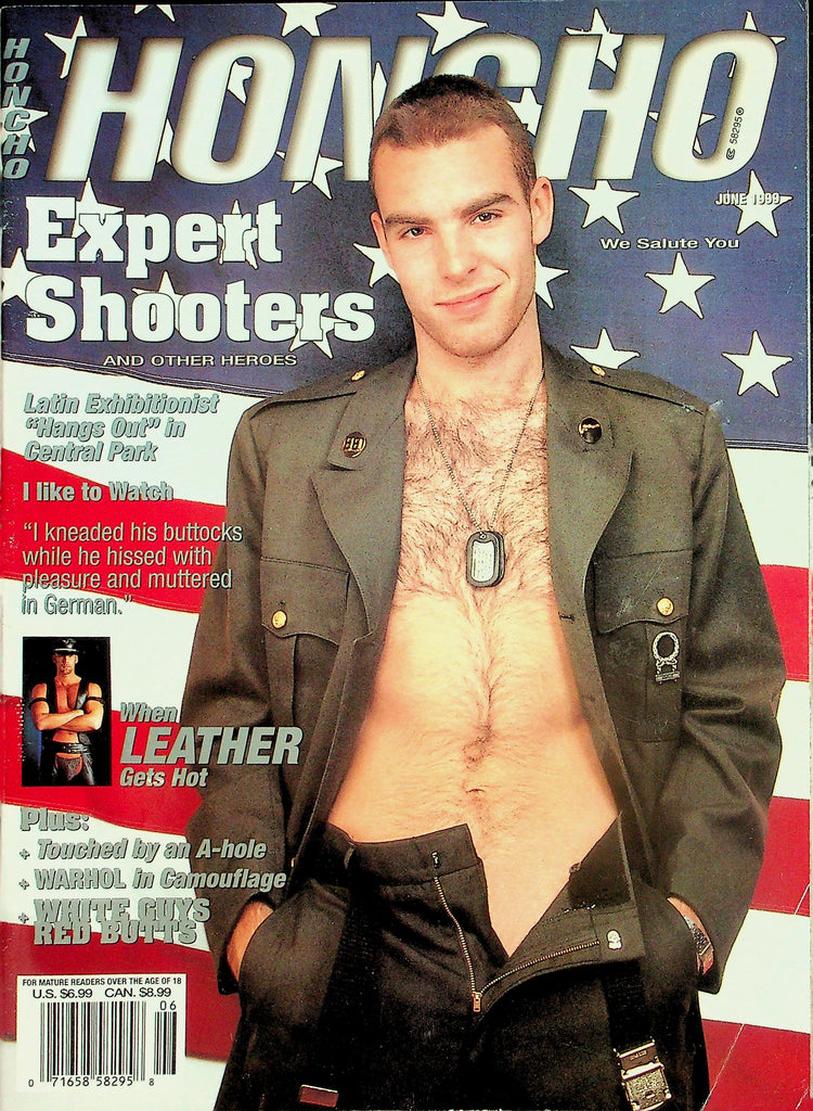 Honcho Gay Magazine  Cover: A Salute To B.Cox  June 1999   031726lmp