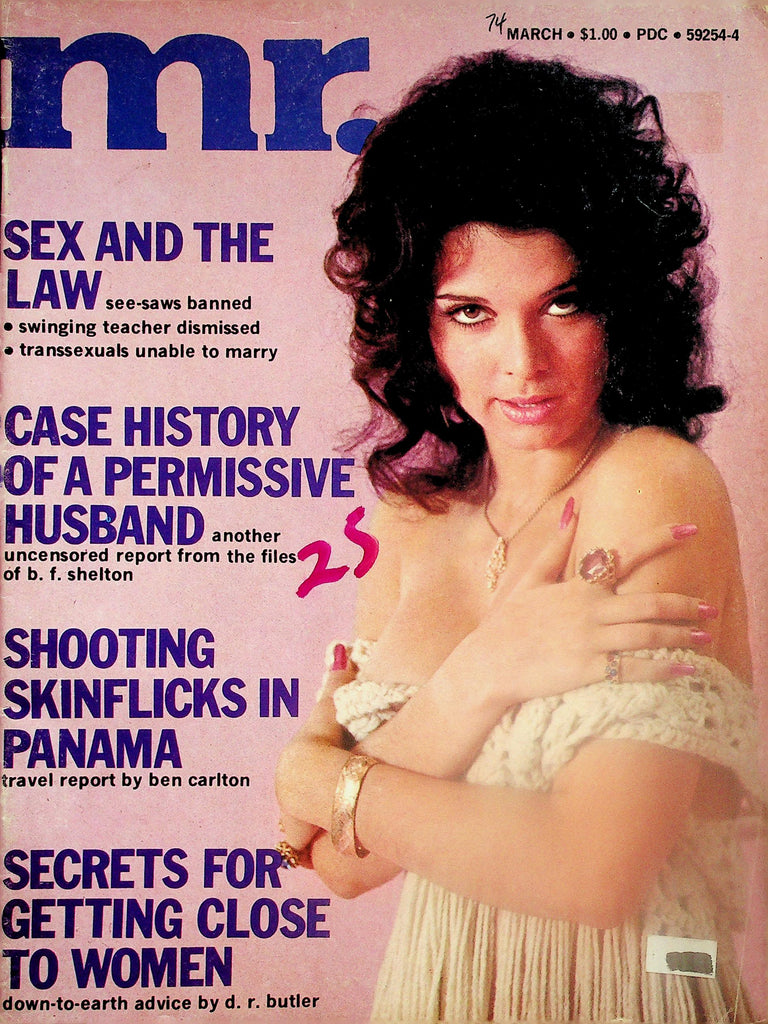 Mr. Magazine  Covergirl Candy / Centerfold Girl Polly  March 1974     112525lmp