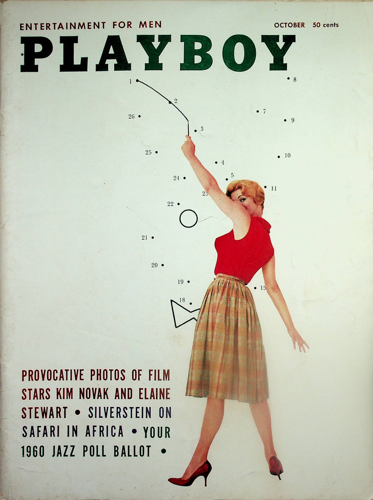 Playboy Vintage Magazine   w/cf   October 1959    081825lm-p