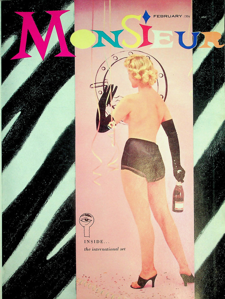 Monsieur Busty Magazine  Anita Ekberg / Jayne Mansfield  February  1960's
