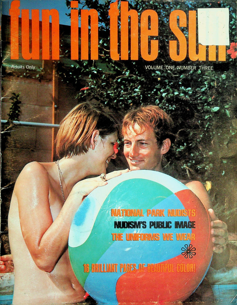 Fun In The Sun Nudist Magazine   National Park Nudists / Nudism's Public Image  vol.1 #3 1967   101426lmp-GSC