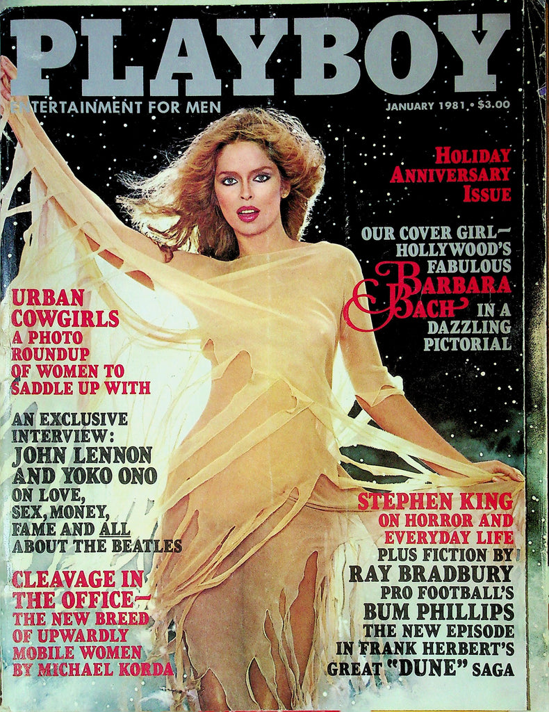 Playboy Magazine Holiday Anniversary Issue Ft. Barbara Bach January 1981 072925RP2-
