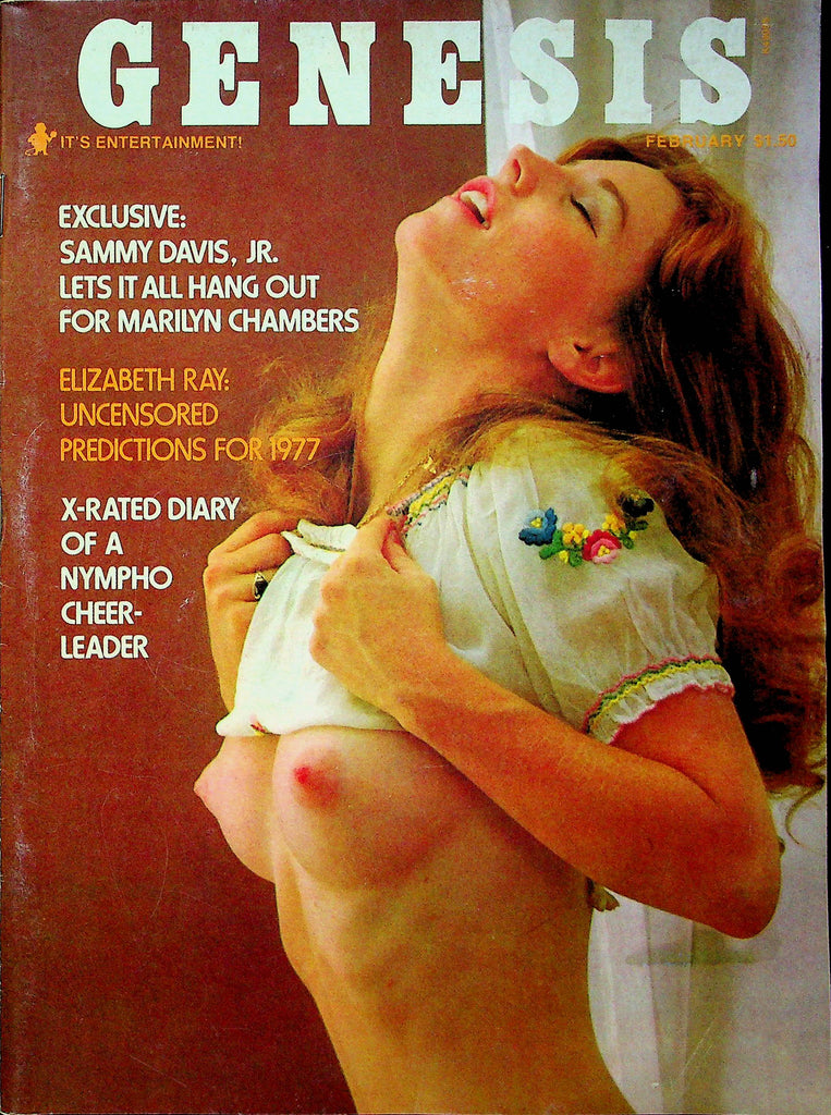 Genesis Magazine Sammy Davis Jr & Elizabeth Ray February 1977 070323RP